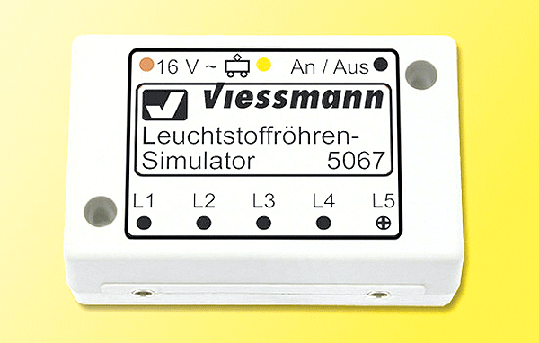 Flourescent Lamp Simulator -- Controls up to 15 Lamps (3 Per Output)-1