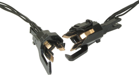Electrically Conductive Couplers w/Wire Lead -- Fits NEM 362 Coupler Pocket, 4-Pole, Max .5A Current pkg(2)-2