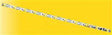 Passenger Car Interior LED Light w/DCC Decoder -- Yellow LEDs, 1/4 x 10"  .7 x 25.4cm