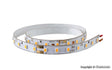 Self-Adhesive 24V LED Light Strips with Resistors 3/32"  .23cm Wide -- 2000K Warm White 10 Sections - 7 LEDs Each, Total 9-13/16" 25cm Long