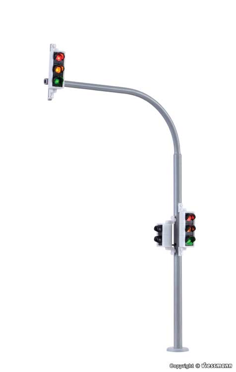 Arc-Mast LED Traffic LED Light with Pedestrian Signal -- Includes Control Circuit pkg(2)