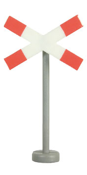 Operating European-Style Crossing Gates - Assembled -- Set of 2 w/2 Drives-4