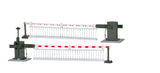 Animated Crossing Gates w/Decorated Barrier -- Mirror Arrangement of #769-5104-2