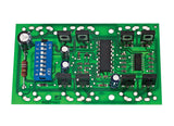 Motorola Accessory Decoder w/Solder Pads Only - No Housing -- Controls up to 4 Turnouts or 8 Solenoid Devices 2 Amp Outputs-4