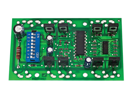 Motorola Accessory Decoder w/Solder Pads Only - No Housing -- Controls up to 4 Turnouts or 8 Solenoid Devices 2 Amp Outputs-4