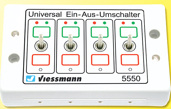 Universal On-Off-Changer Switch -- Use for Lights, Block Control, Signals Etc.-1