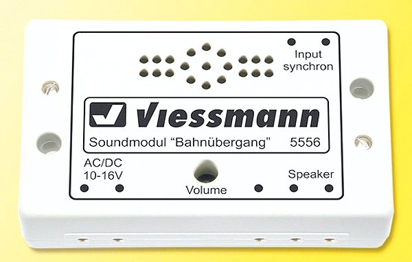 Sound Module w/Speaker -- Grade Crossing (European)-1
