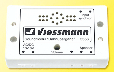 Sound Module w/Speaker -- Grade Crossing (European)-1
