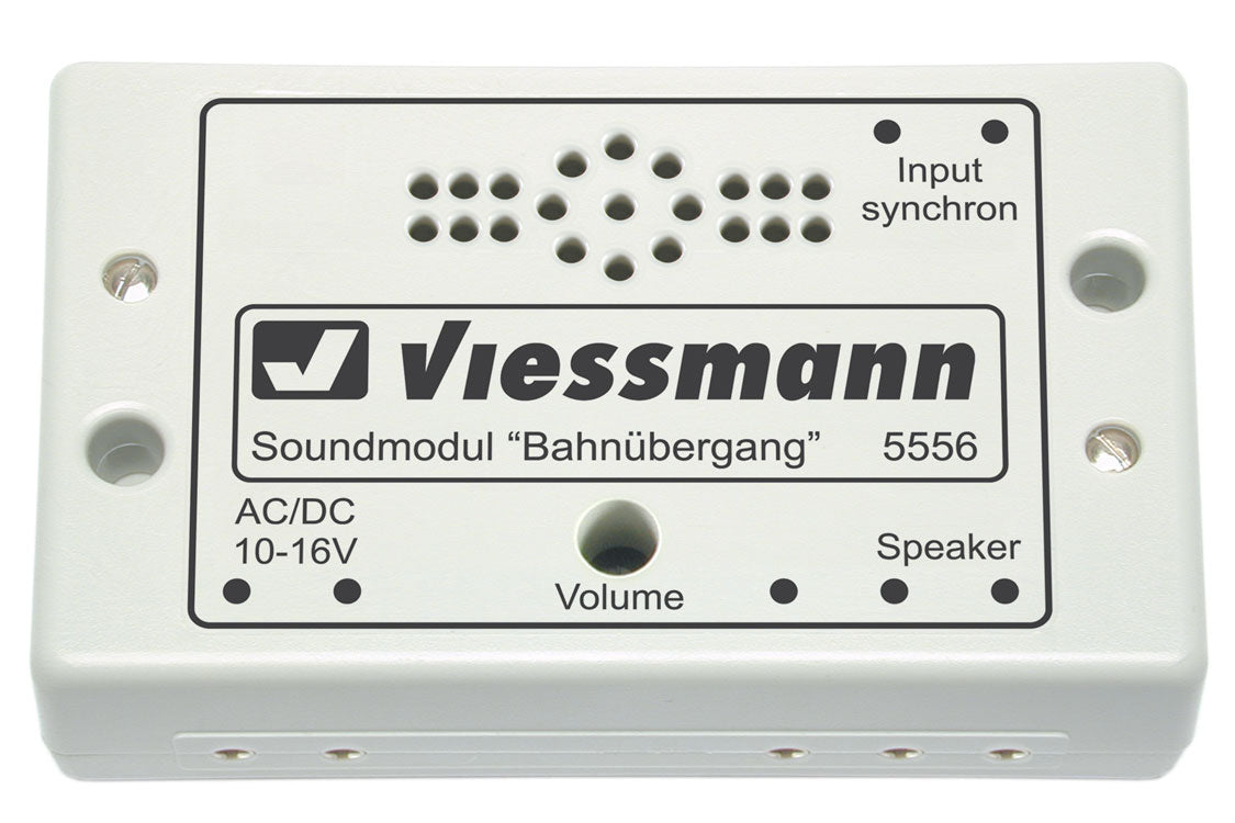 Sound Module w/Speaker -- Grade Crossing (European)-2