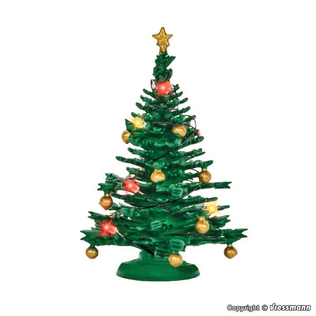 Lighted Christmas Tree -- 1-1/8"  2.9cm