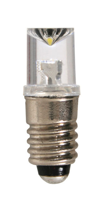 LED Replacement Light for Incandescent Bulbs -- White, Fits E 5.5 Screw-In Socket pkg(5)-2