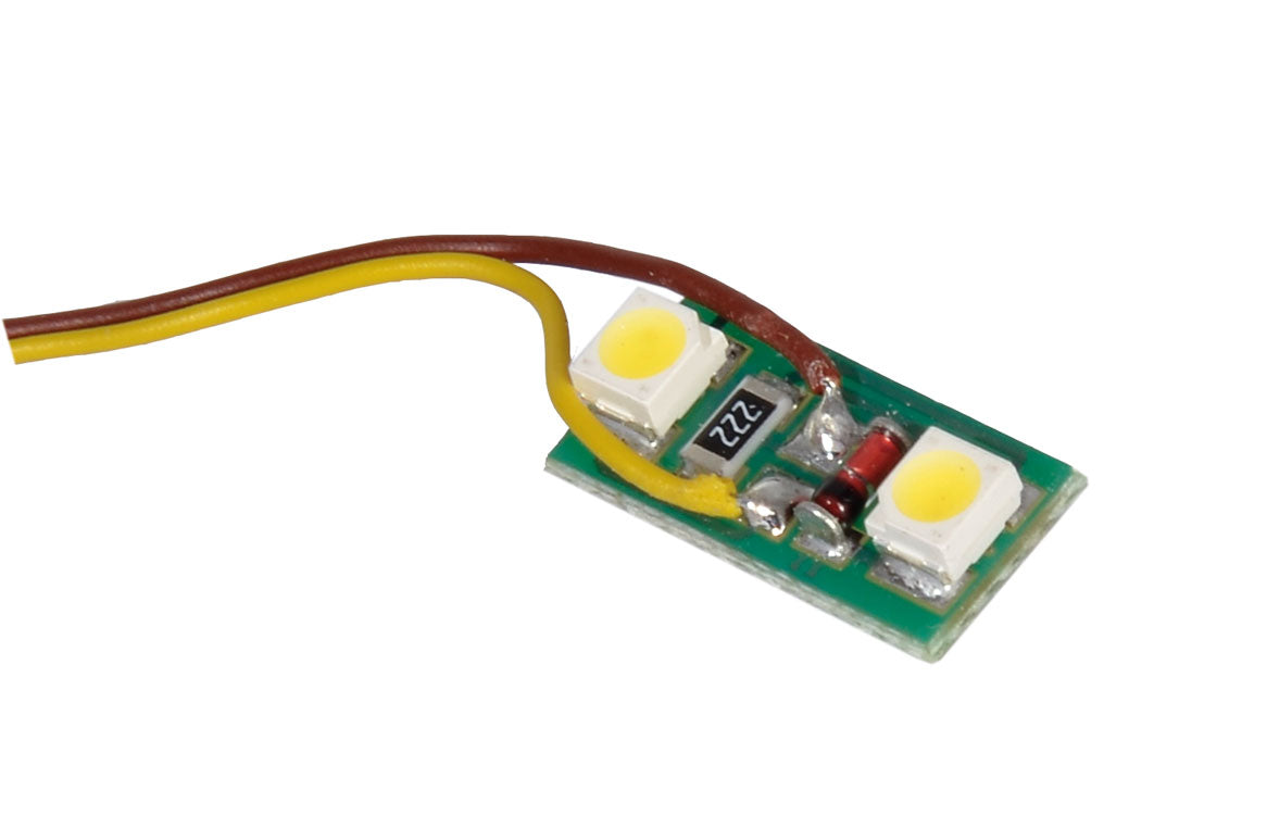 PC Board-Mounted Interior Building Light w/2 LEDs -- Warm White (14-16V)-2