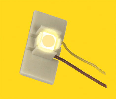 Floor-Mount Interior Light LEDs w/Wires pkg(10) -- Warm White-1