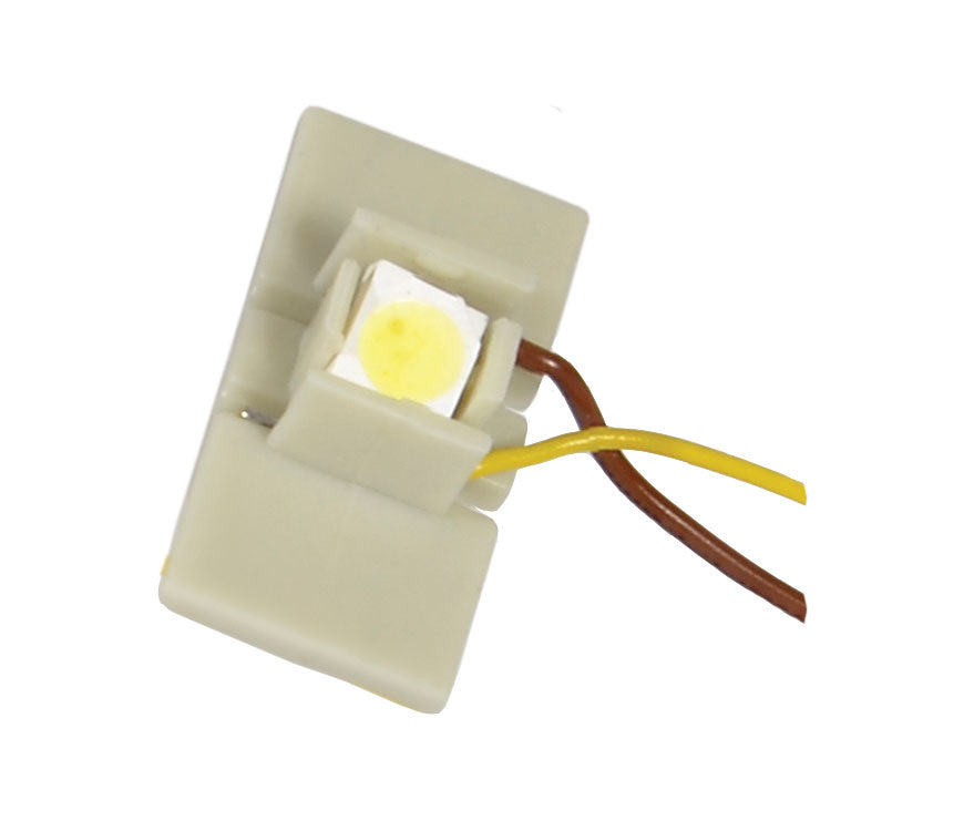 Floor-Mount Interior Light LEDs w/Wires pkg(10) -- Yellow-2