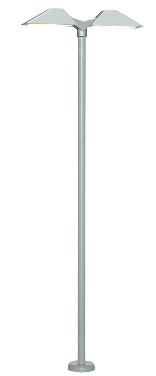 Modern Platform Light -- Double w/LED's-2