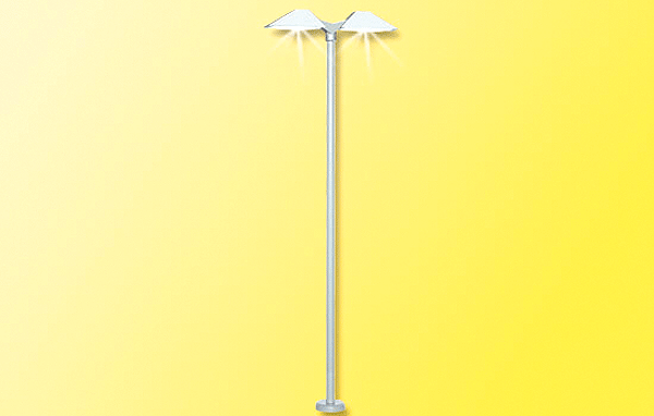 Modern Platform Light -- Double w/LED's-1