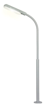 LED Whip-Style Street Lamp w/Plug Base & Socket -- White LED, 10-16 V, 3-15/16"  10cm Tall-2