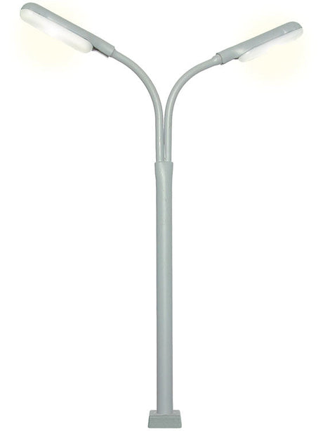 Whip Lamp Double -- 100mm w/LED's w/Contact-Plug-Socket-2
