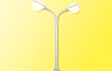 Whip Lamp Double -- 100mm w/LED's w/Contact-Plug-Socket-1