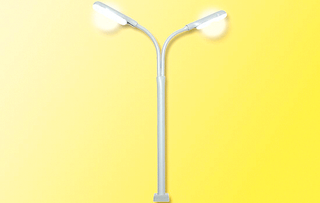 Whip Lamp Double -- 100mm w/LED's w/Contact-Plug-Socket-1