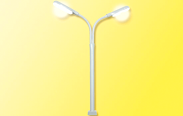 Whip Lamp Double -- 100mm w/LED's w/Contact-Plug-Socket-1