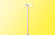 LED Streetlight -- Double Modern Street Lamp 3-15/16"  10cm 10-16 Volt, Yellow LED-1