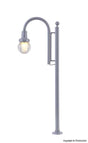 Swan-Neck LED Streetlight -- Warm White 2-3/8"  6cm Tall