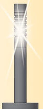 Modern LED Parkway/Garden/Bollard Lights -- pkg(3)
