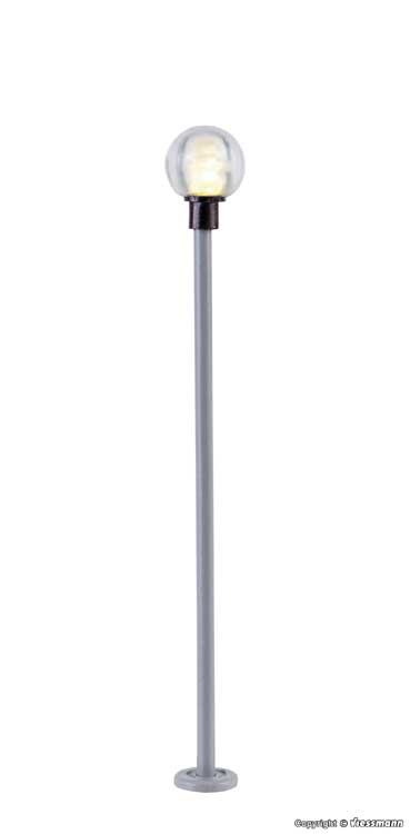 Modern Bowl LED Streetlight -- Warm White 2-1/8"  5.4cm Tall