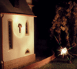 Ground-Mount Floodlight -- 3/8"  1.6cm-1