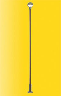 Deutsche Reichsbahn DR-Style Wood Mast Light -- Warm White LED, 4-3/8"  11.2cm Tall