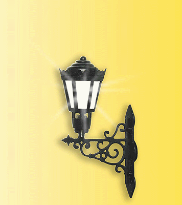 Ornate Wall-Mount Lamp -- Warm White LED-1
