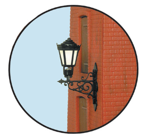 Ornate Wall-Mount Lamp -- Warm White LED-2