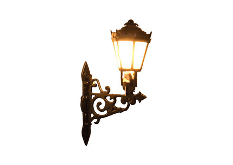 Ornate Wall-Mount Lamp -- Warm White LED-4