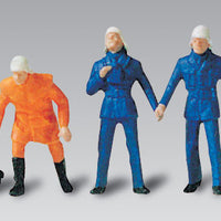 People Working -- German Firemen Set #1