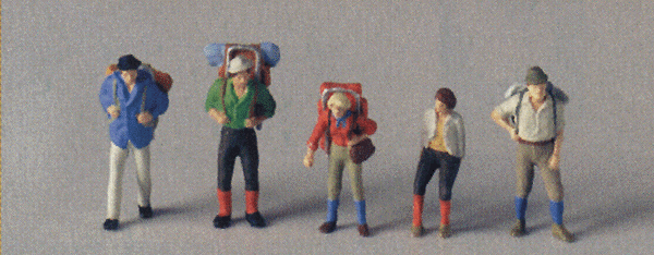 Recreation -- Wanderers & Hikers pkg(5)