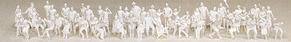 Unpainted Figure Set -- Assortment pkg(60)