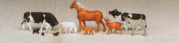 Farm Animals -- Cows, Horses, Goats