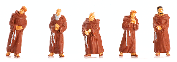 Pedestrians -- Franciscan Monks pkg(5)