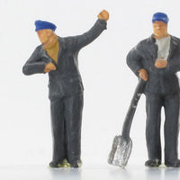 Working People Figure Set -- Railroad Workers (Railmen) pkg(6)