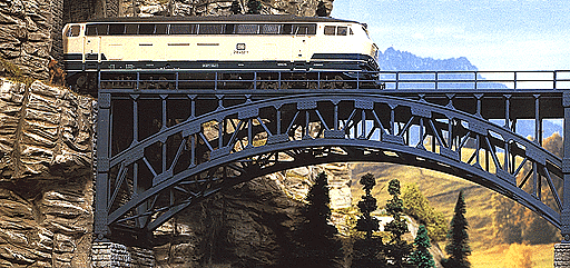 Arched Bridge -- For Marklin 1-5/8" 4cm