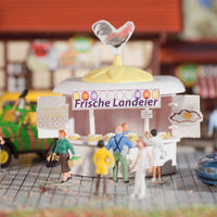 Organic Series Egg Kiosk - Kit (Organic/Biodegradable Plastic) -- 2 x 2 x 1-3/4"  5 x 5 x 4.5cm
