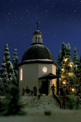 Silent Night Memorial Chapel -- Kit - 3-3/16 x 4-3/8 x 6-1/4"  8.1 x 11.1 x 15.9cm-2