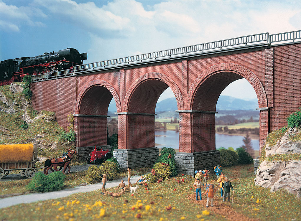 Viaduct -- 12-1/4 x 2-5/8 x 5-3/4"  30.6 x 6.5 x 14.3cm