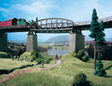 Girder Bridge Curved for 40mm Track