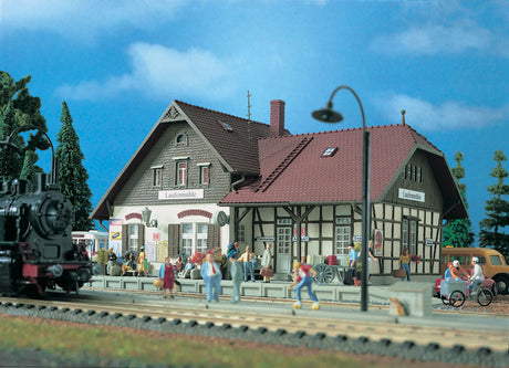 Laufenmuhle Station -- 10-13/16 x 6-13/32 x 4-31/32"  27 x 16 x 12.4cm