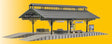 Station Platform w/LED Lights -- Kit - 14-3/4 x 5-1/2 x 4-1/8"  37.2 x 14 x 10.5cm-1
