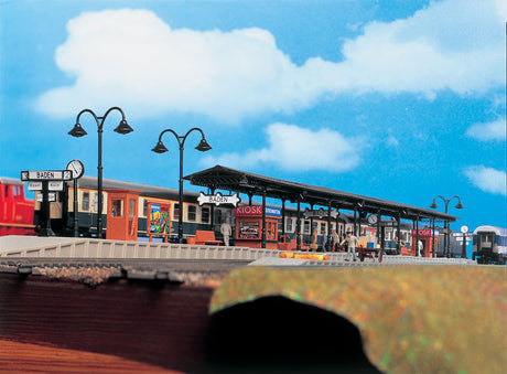 Baden Station Platform -- 44-13/16 x 2-11/64 x 3-13/32"  112 x 5.4 x 8.5cm