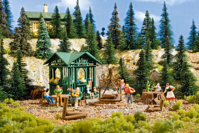 Grill Place w/Cottage - Kit -- 1-3/4 x 2 x 2"  4.5 x 5 x 5cm