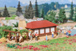 Trout Smokehouse - Kit (Plastic) -- 2-3/4 x 2-3/8 x 2-5/8"  7 x 6 x 6.7cm
